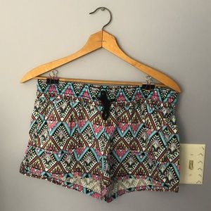 🦋Neon tribal shorts🦋